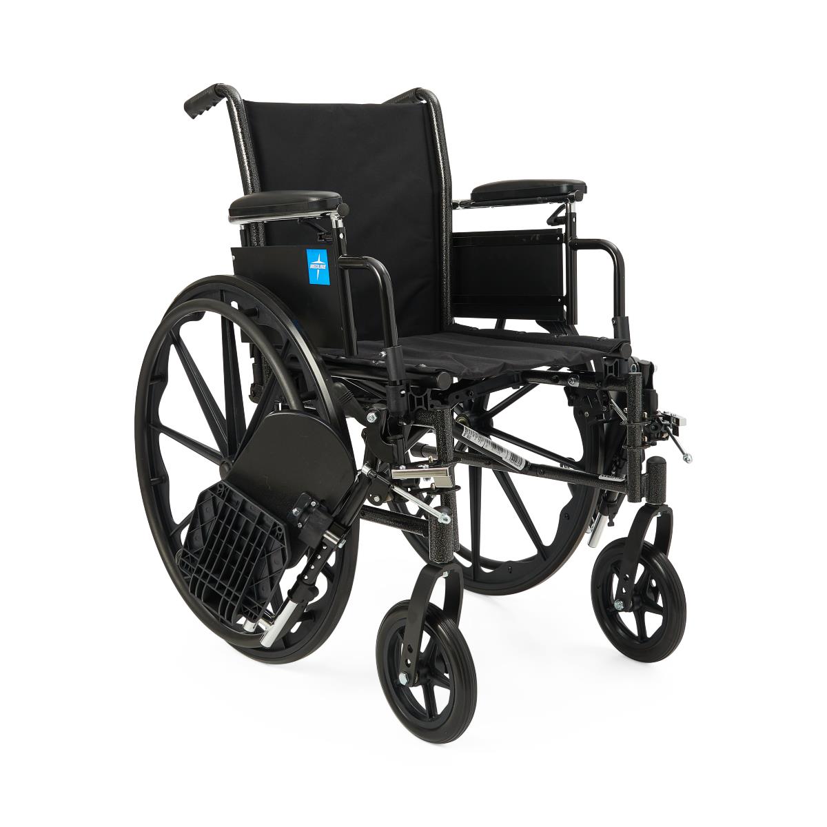 K3 Guardian Lightweight Wheelchair - 35 lbs Foldable Manual Wheelchair with Removable Arms