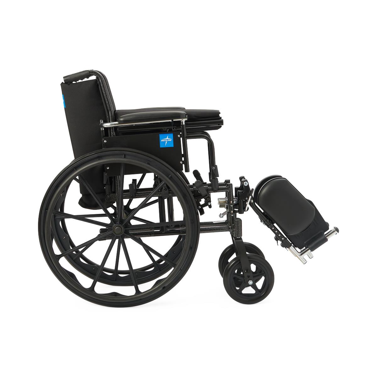 K3 Guardian Lightweight Wheelchair - 35 lbs Foldable Manual Wheelchair with Removable Arms