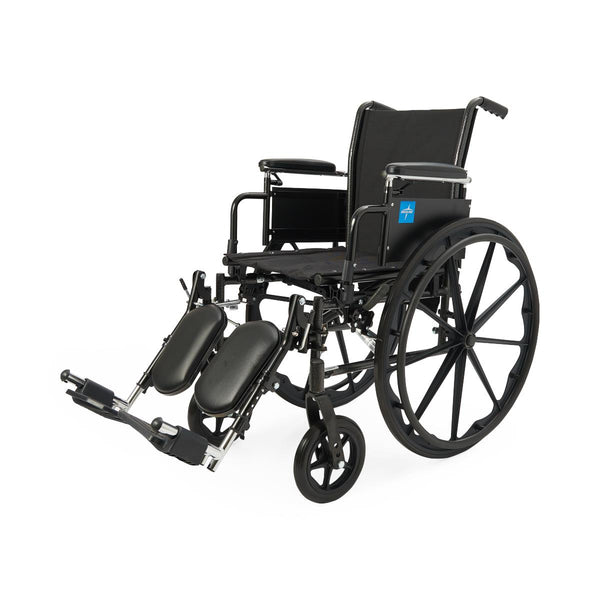 K3 Guardian Lightweight Wheelchair - 35 lbs Foldable Manual Wheelchair with Removable Arms