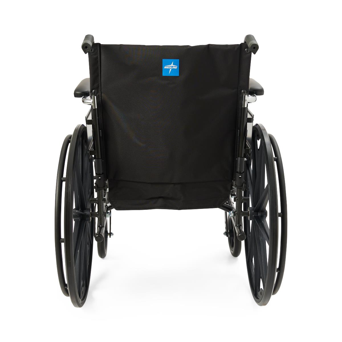 K3 Guardian Lightweight Wheelchair - 35 lbs Foldable Manual Wheelchair with Removable Arms