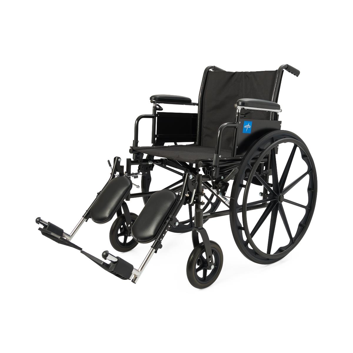 K3 Guardian Lightweight Wheelchair - 35 lbs Foldable Manual Wheelchair with Removable Arms