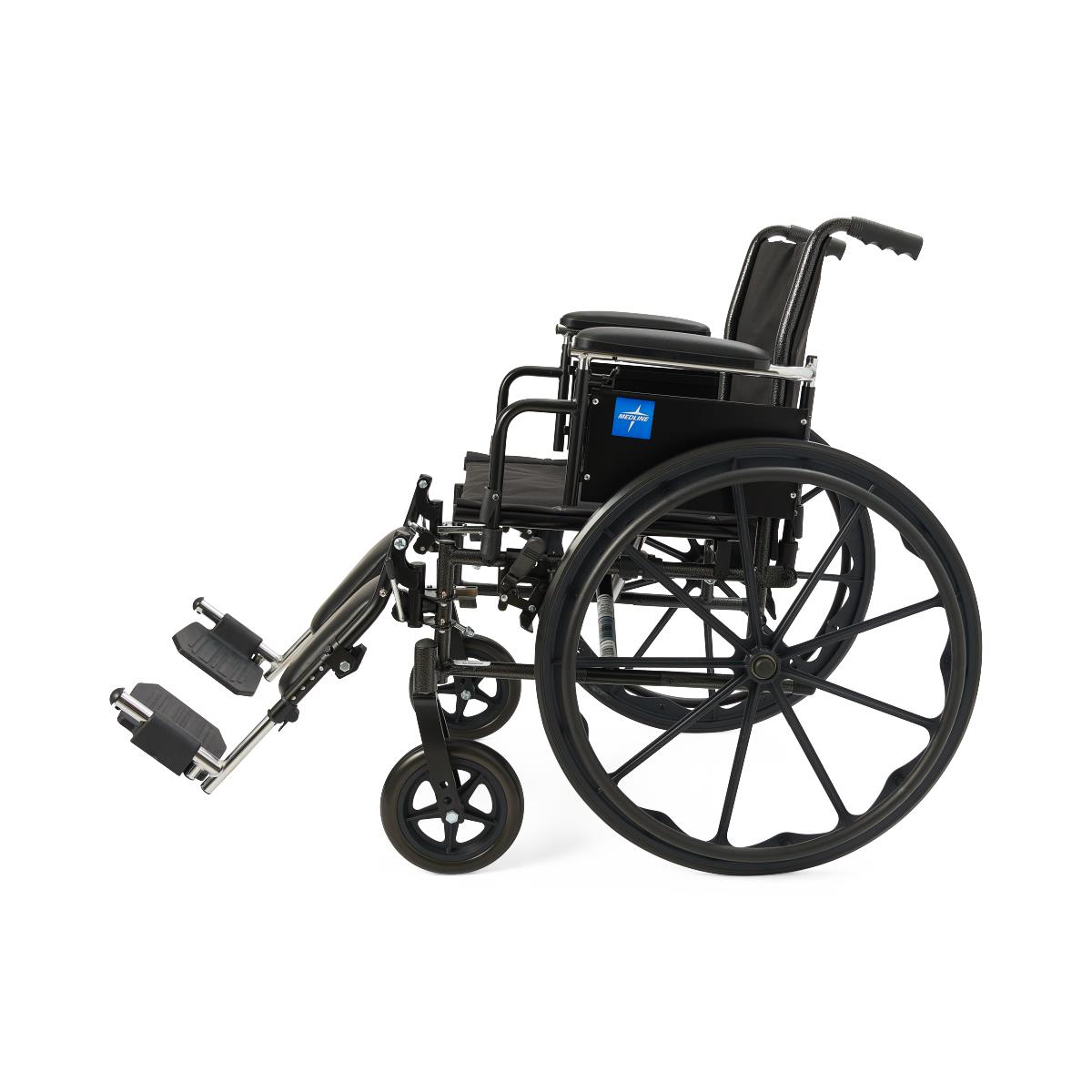 K3 Guardian Lightweight Wheelchair - 35 lbs Foldable Manual Wheelchair with Removable Arms