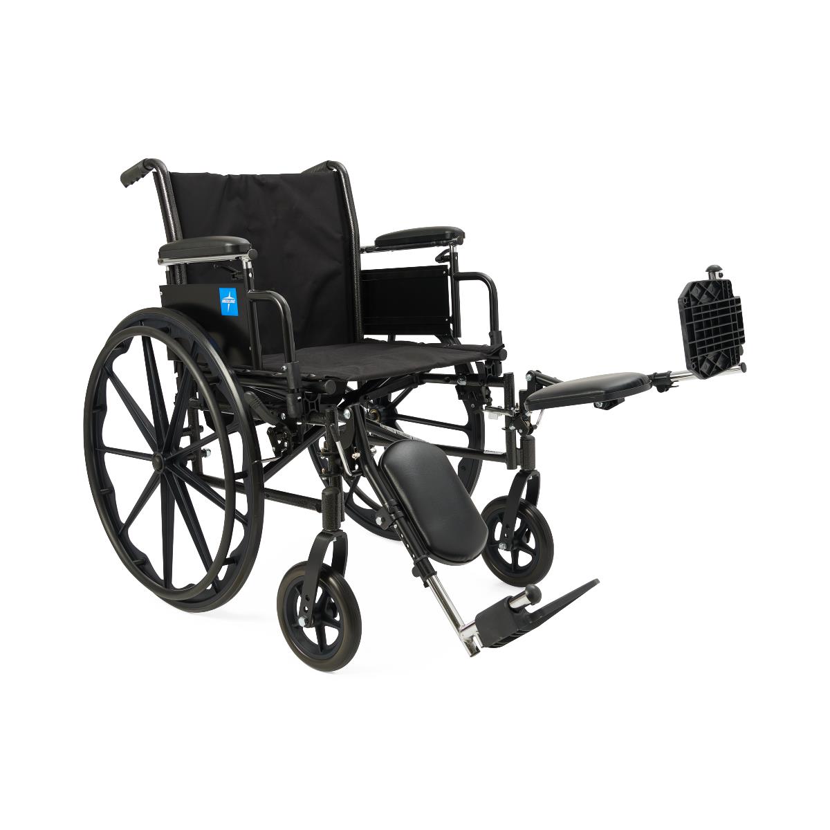 K3 Guardian Lightweight Wheelchair - 35 lbs Foldable Manual Wheelchair with Removable Arms