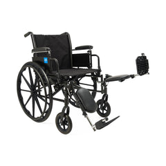 K3 Guardian Lightweight Wheelchair - 35 lbs Foldable Manual Wheelchair with Removable Arms