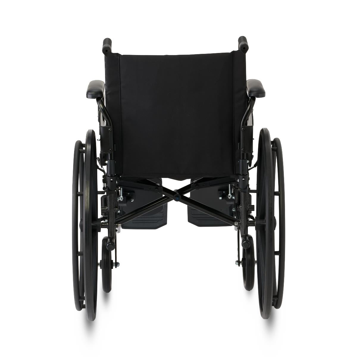 Medline Guardian K4 Lightweight Wheelchair - 300 lbs Capacity, Foldable Manual Wheelchair with Removable Armrests
