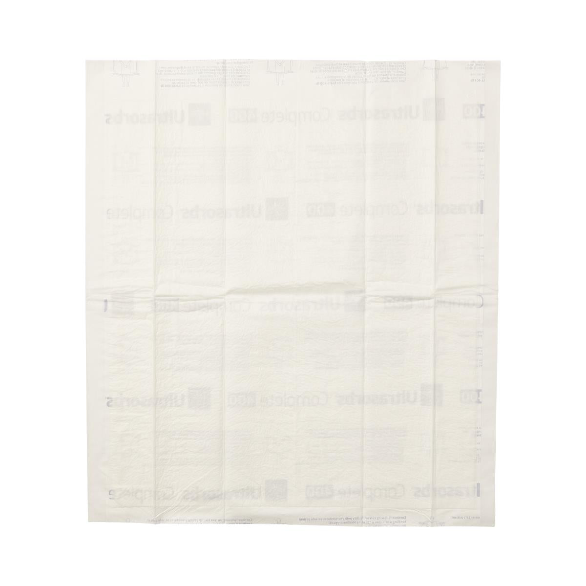 Medline Ultrasorbs Complete Premium Underpads - 30 x 36 Inch - Ultra Absorbent - Air Permeable - Case of 60