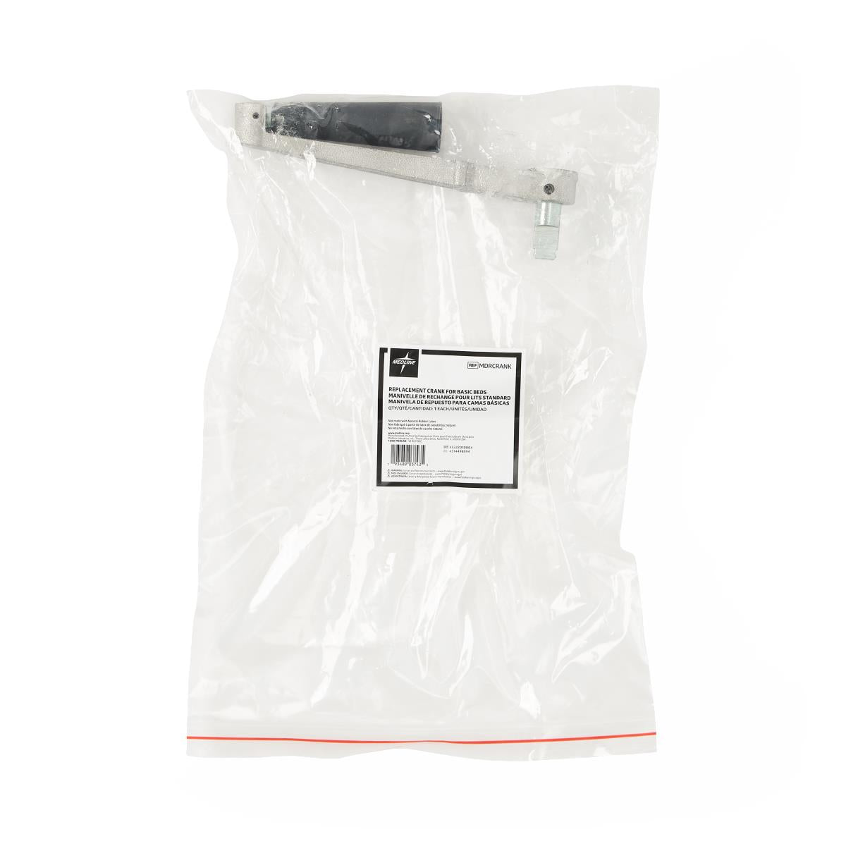 Medline Replacement High-Low Crank for MDR107002E Hospital Bed Footboard - MEMDRCRANK