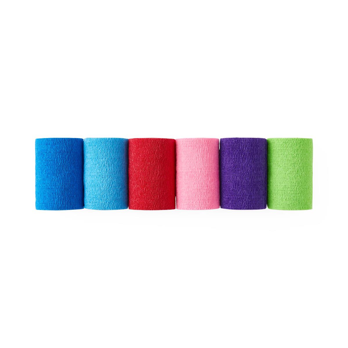 CoFlex LF2 Quick-Stick Nonsterile Cohesive Assorted Bandages - Self-Adhering Compression Wrap