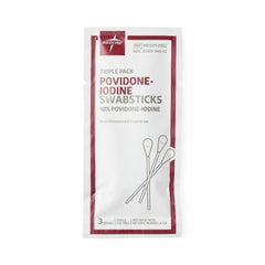 Povidone-Iodine PVP Swabstick - 10% USP Solution Antiseptic First Aid Treatment