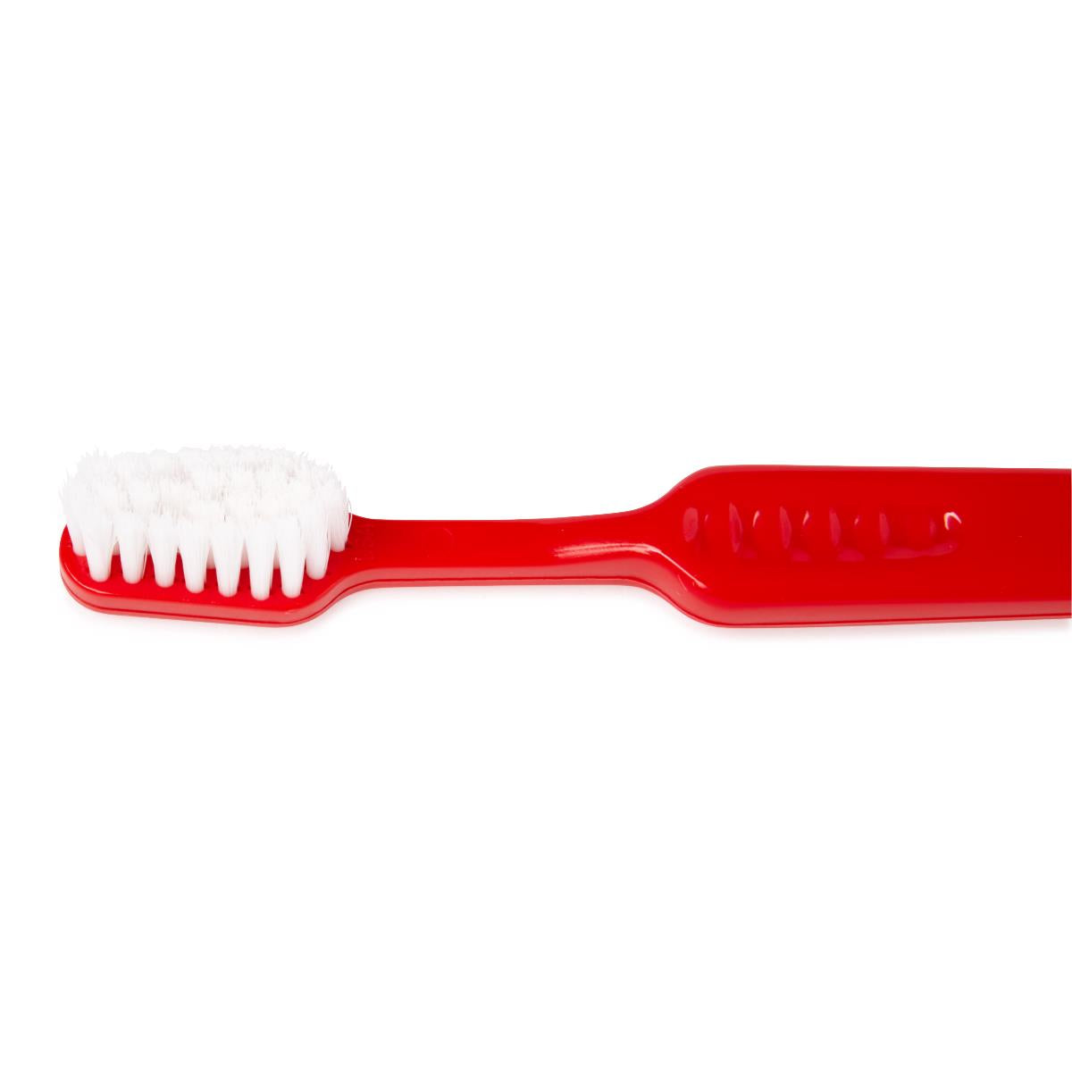 Medline Super Soft Toothbrush - Gentle Nylon Bristles with Ergonomic Contoured Handle, Individually Wrapped