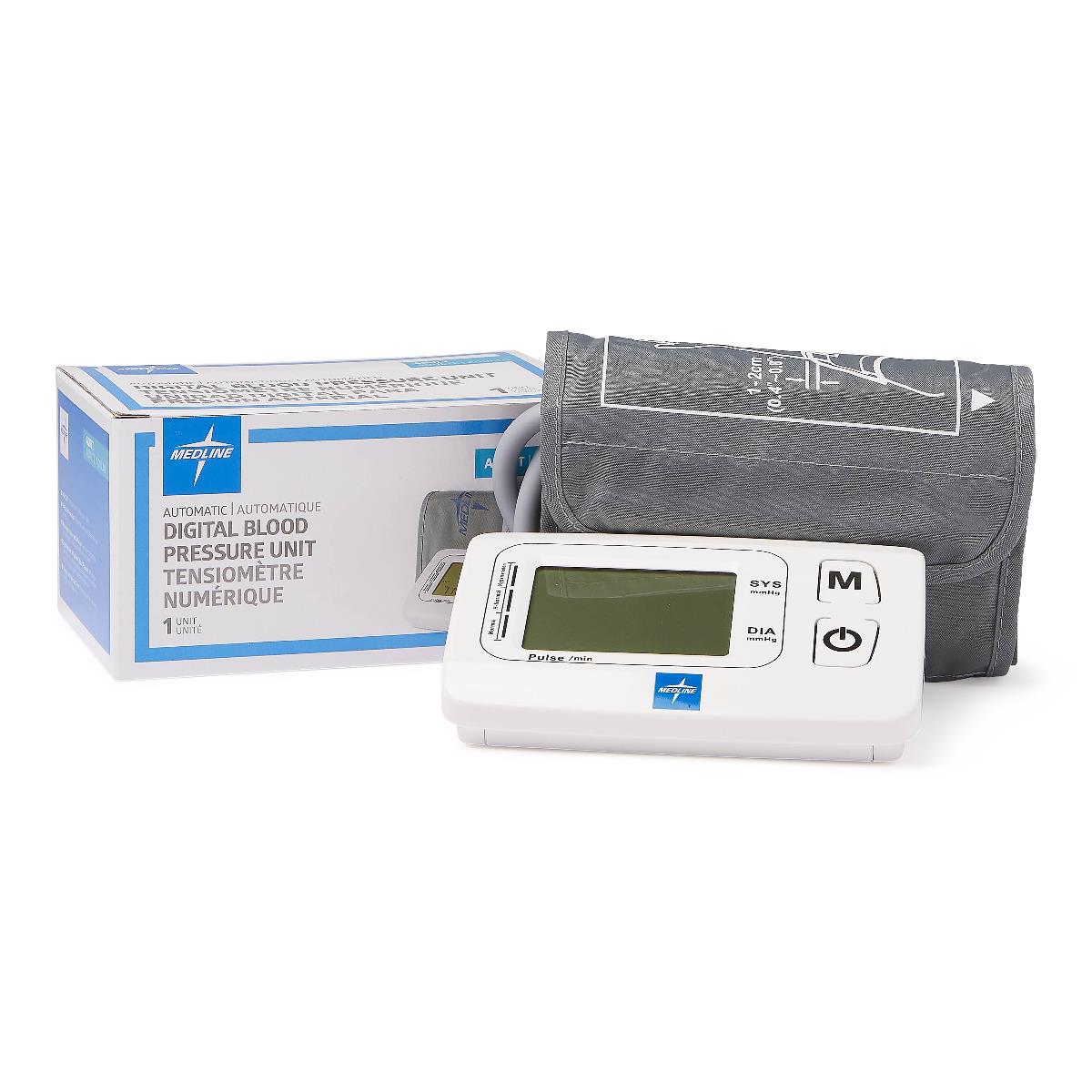 Automatic Digital Blood Pressure Monitor with Large Display - Professional Home BP Cuff for Accurate Readings