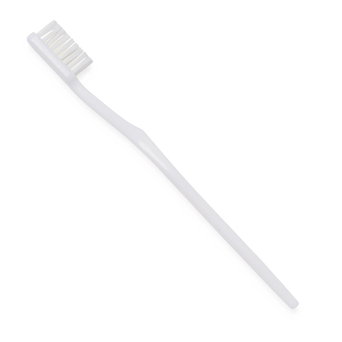 Deluxe Adult Patient Toothbrush - 34-Tuft Soft Bristle Oral Care for Hospital & Rehabilitation Settings