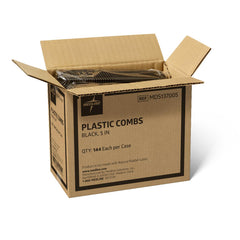 Medline Classic Plastic Comb - Professional Detangling Hair Comb for All Hair Types