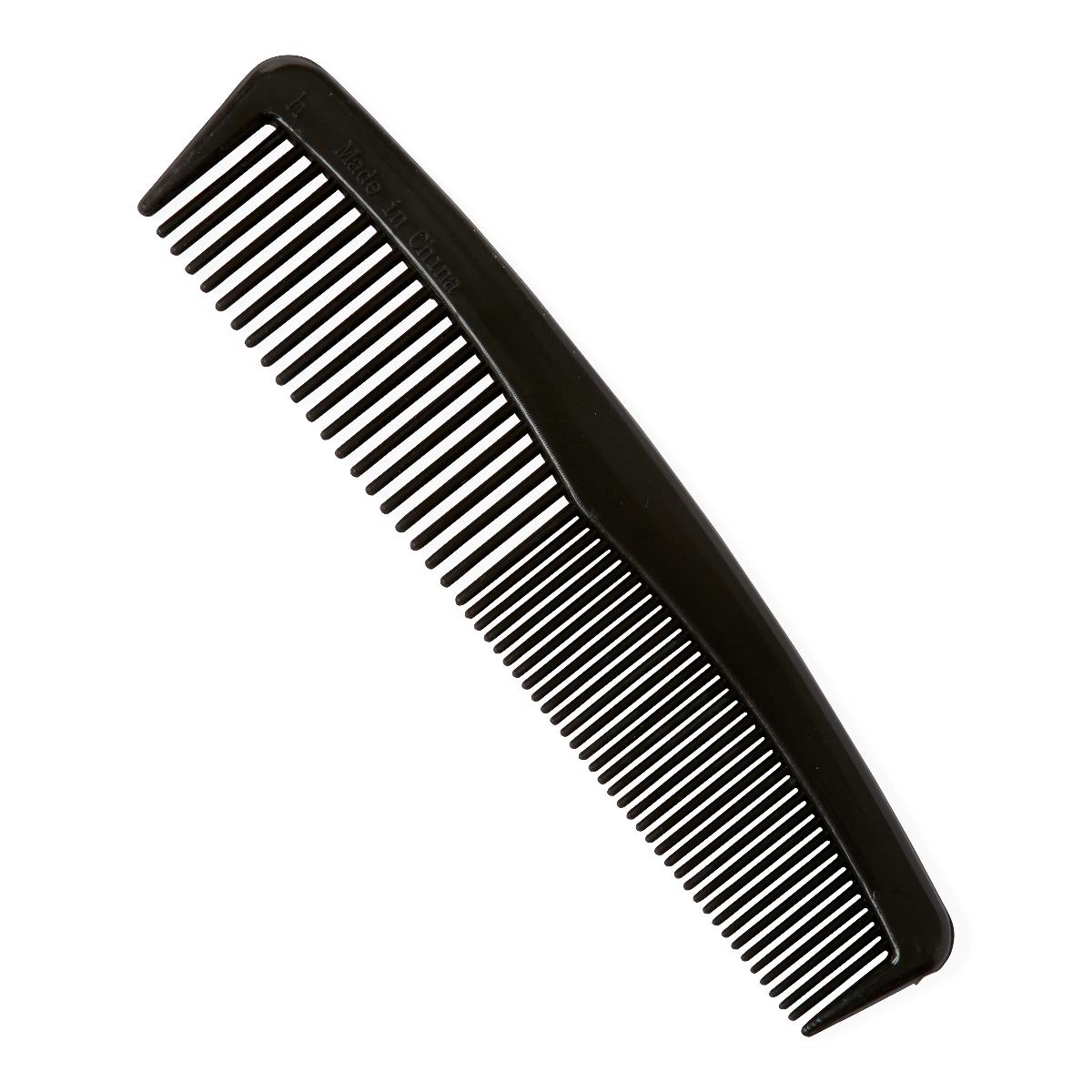 Medline Classic Plastic Comb - Professional Detangling Hair Comb for All Hair Types