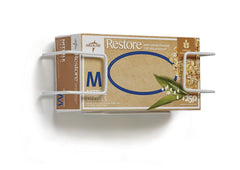 Horizontal-Mount Wire Glove Box Holder - Medical Grade Organizer for Healthcare Facilities