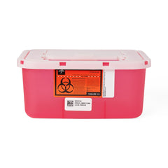 Multipurpose Sharps Container - Locking Medical Waste Disposal for Restricted Access Areas