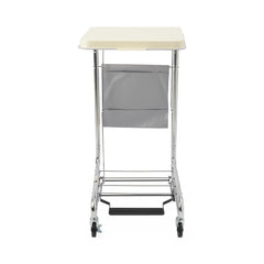 Medline Soiled Linen Hamper with Foot Pedal - Heavy-Duty Mobile Laundry Cart