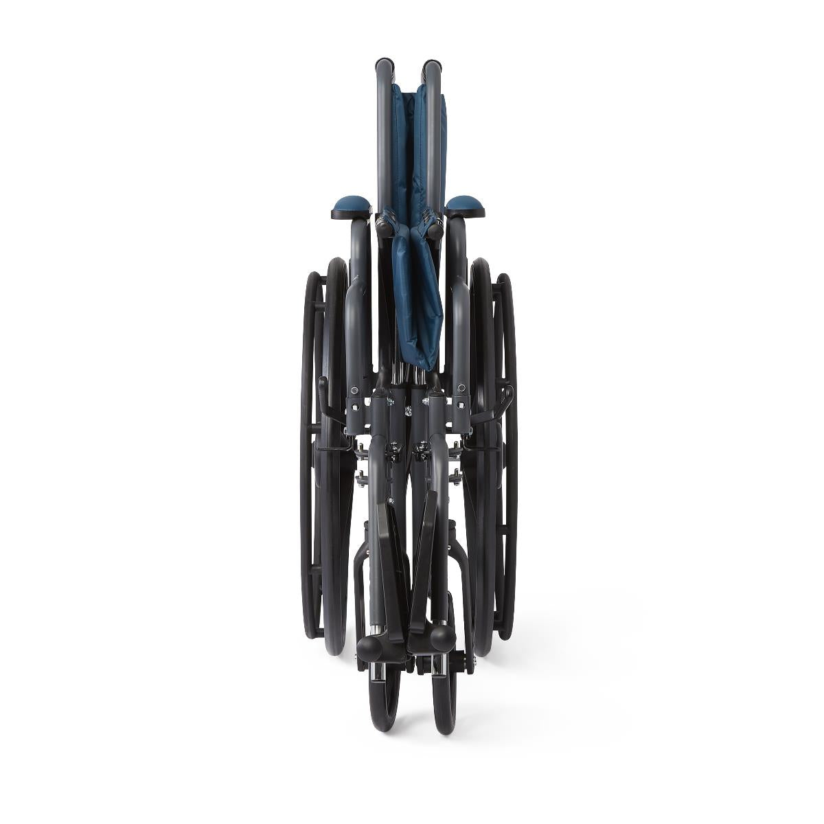 Medline K1 Basic Lightweight Wheelchair - 300 lb Capacity with Removable Armrests & Swing-Away Leg Rests