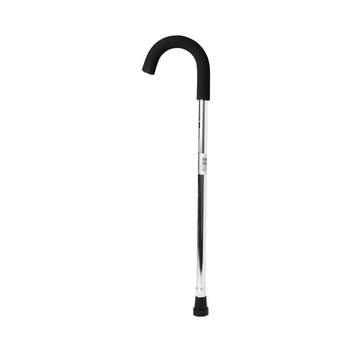 Standard Aluminum Cane with Adjustable Height - Lightweight Walking Support Cane