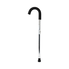 Standard Aluminum Cane with Adjustable Height - Lightweight Walking Support Cane