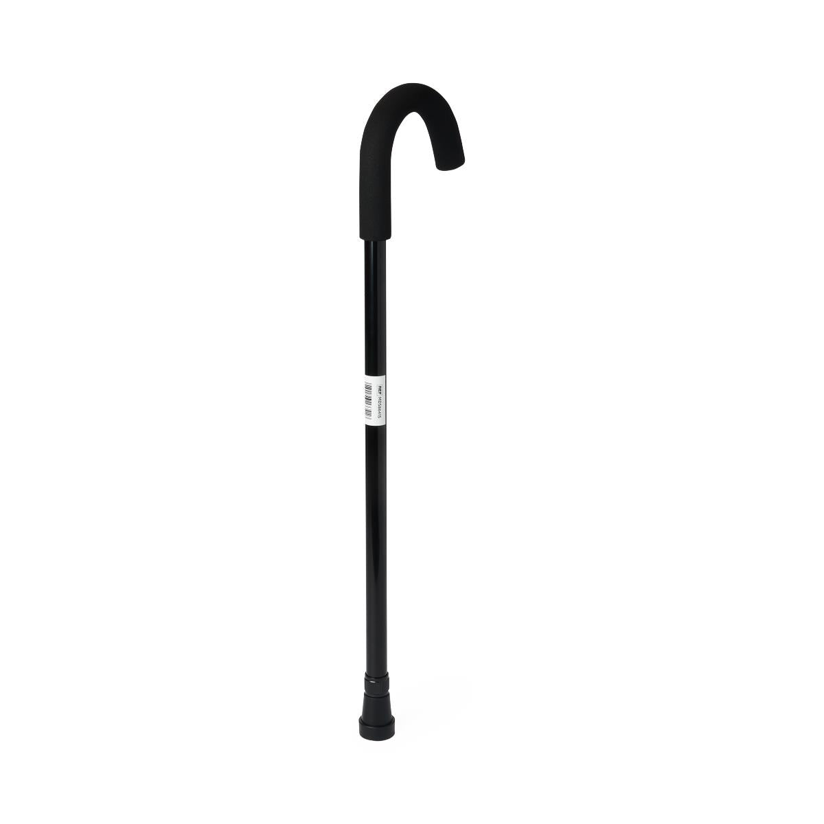 Standard Aluminum Cane with Adjustable Height - Lightweight Walking Support Cane