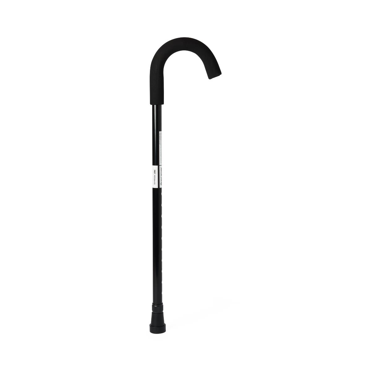Standard Aluminum Cane with Adjustable Height - Lightweight Walking Support Cane