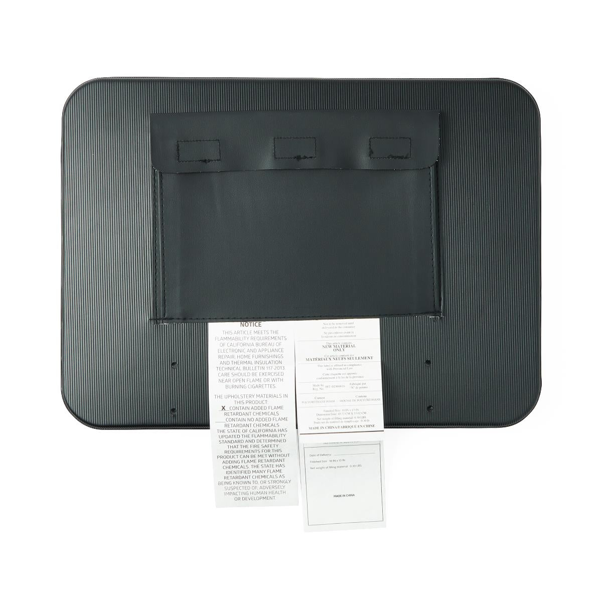 Bariatric Rollator Replacement Seat Assembly - Heavy-Duty Extra-Wide 17.5" Seat with Hardware