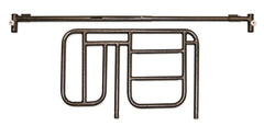 Universal Half Bed Rail 32" L - Tool-Free Installation, Latex-Free Safety Rail for Hospital & Home Care Beds