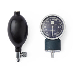 Medline Premier Handheld Aneroid Sphygmomanometer - Professional Blood Pressure Monitor with Luminescent Dial