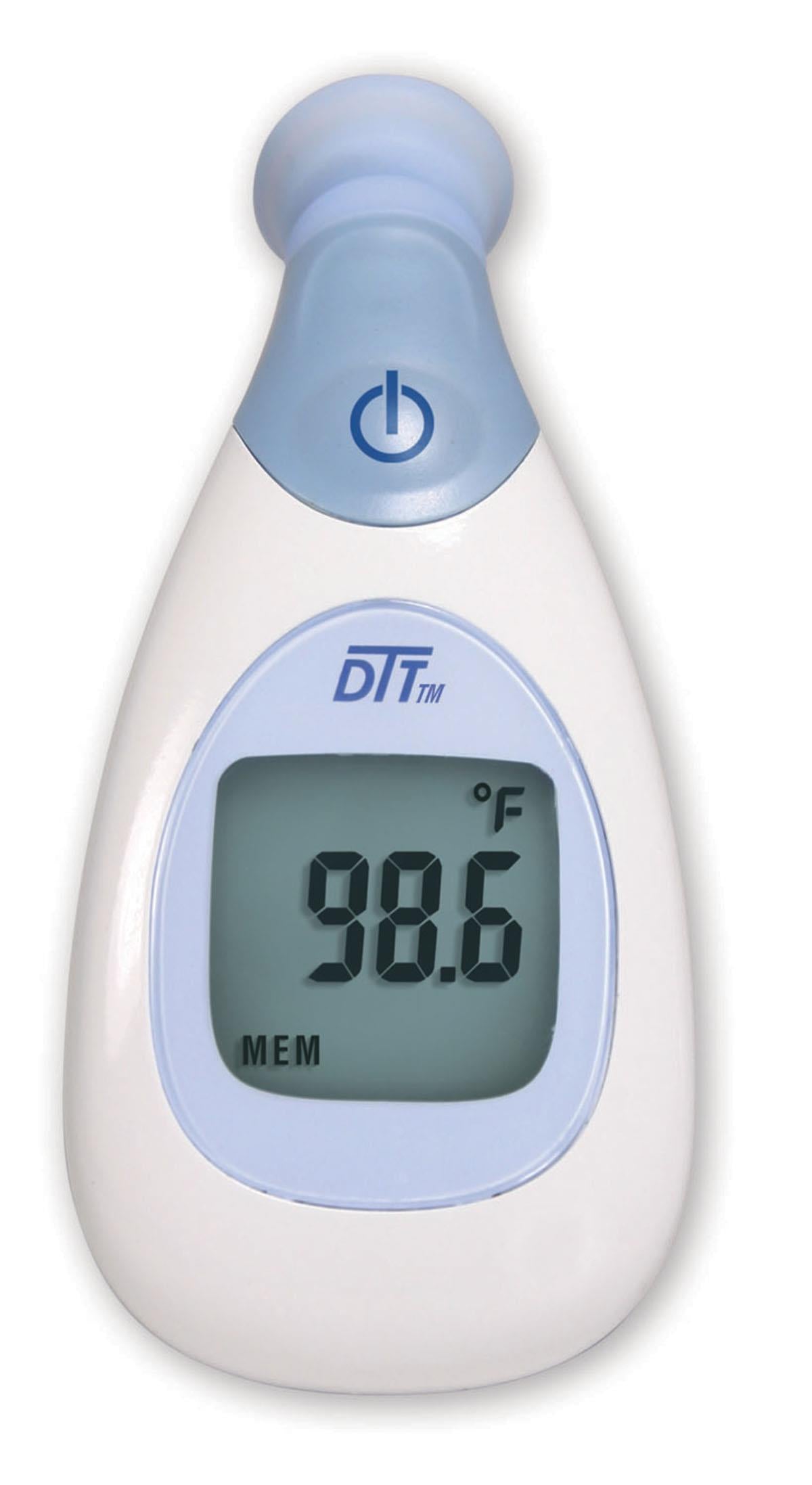 Professional Instant Read Digital Temple Thermometer - R.A.T.E. Technology for Rapid Accurate Temperature Measurement