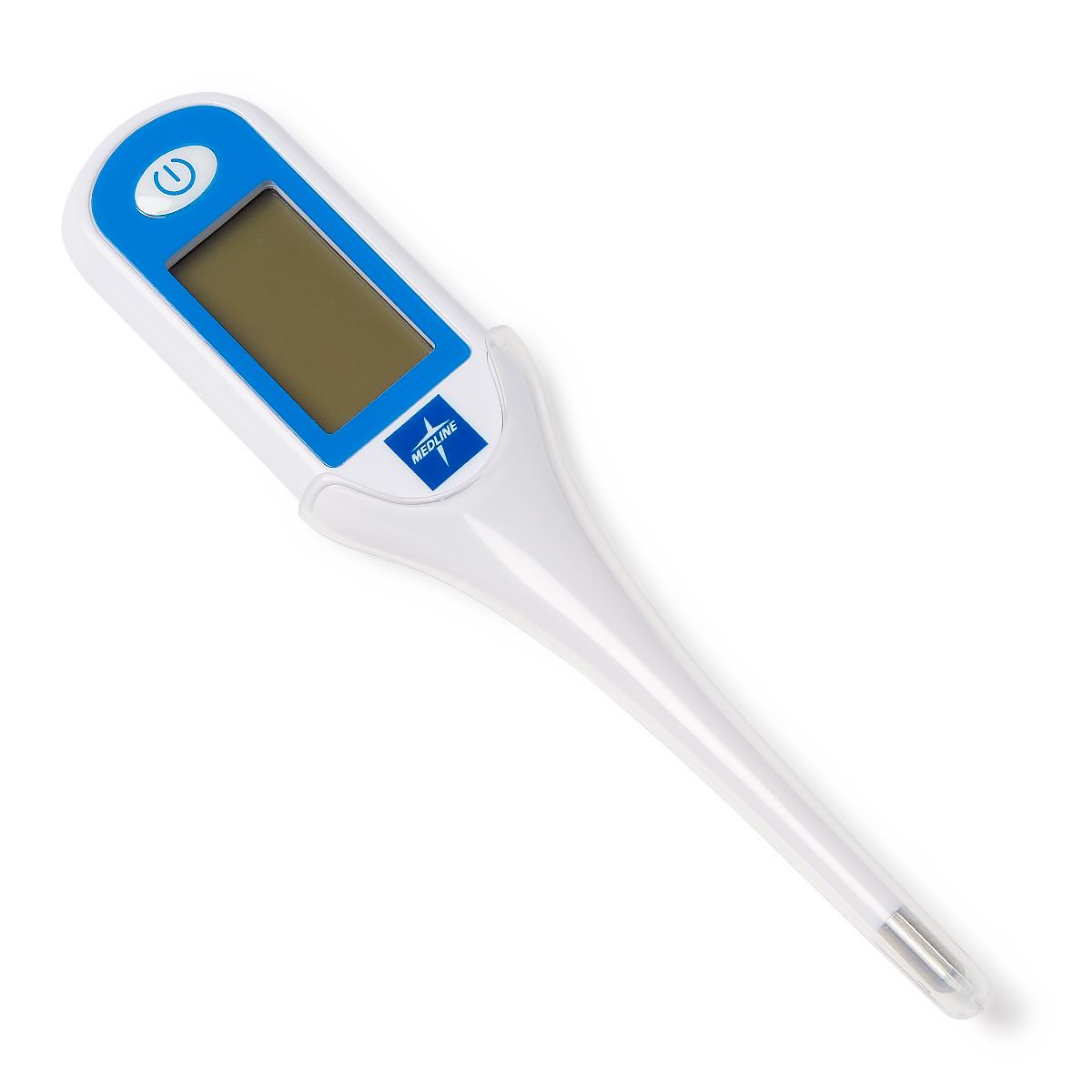 Large Display Digital Thermometer - Fahrenheit/Celsius with Backlit LCD