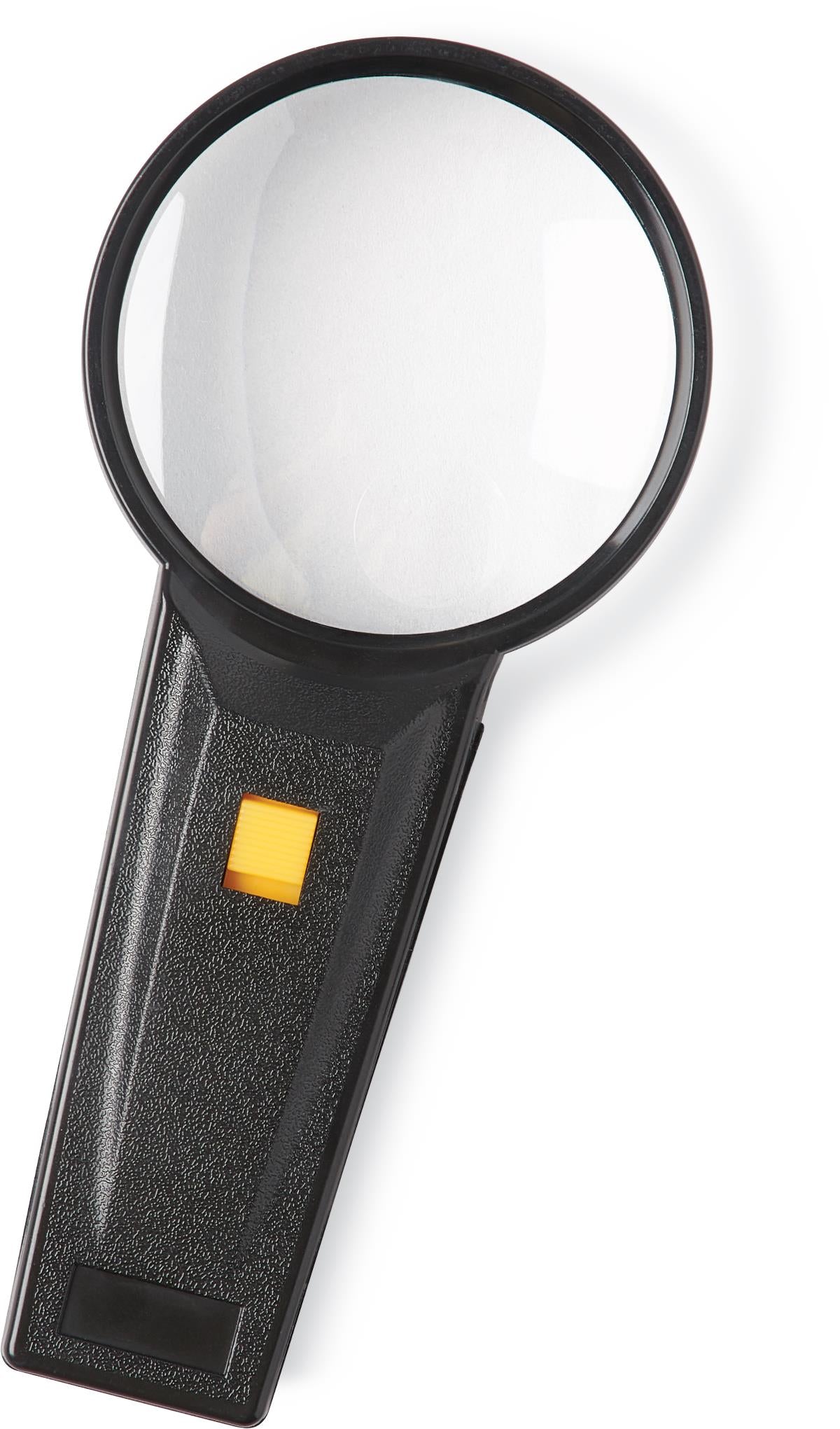 Medline Illuminated Bifocal Magnifiers - LED Lighted 3X/5X Magnifying Glass with Dual Lens