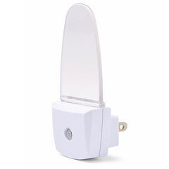 Medline White LED Night Light with Auto Sensor - Energy Efficient Plug-In Night Lights (2-Pack)