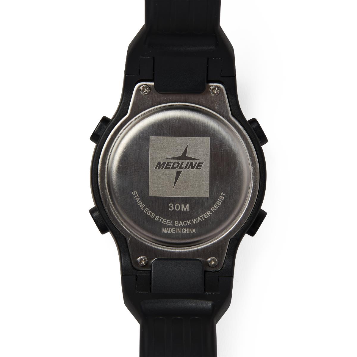 Digital Heart Rate Monitor & Pedometer Watch - Water-Resistant Fitness Tracker with 50-Day Memory