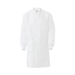 Medline Protective Barrier Lab Coat with Pockets - ResiStat Static and Fluid Resistant