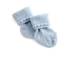Medline Infant Foot Warmer Booties - Soft Knit Baby Socks for Newborns
