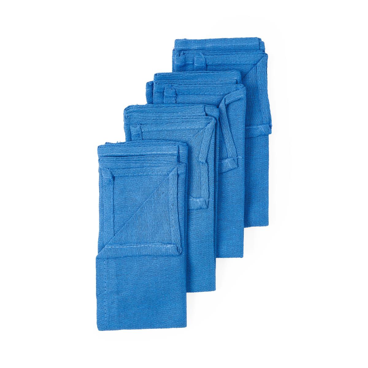 Sterile O.R. Towel Blue - Pre-Washed Delinted Surgical Towel for Operating Room & Sterile Procedures (16x26 Inch)