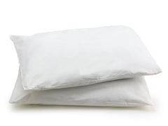 Medsoft Reusable Hospital Pillows with Antimicrobial Vinyl Ticking - Fluid-Proof, Flame-Retardant, 20x26 Inch