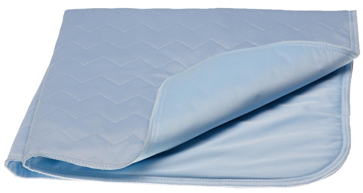 Medline Aquasorb Blue Poly Reusable Underpads 34x36 Inch - Heavy Absorbency (12/Dozen)