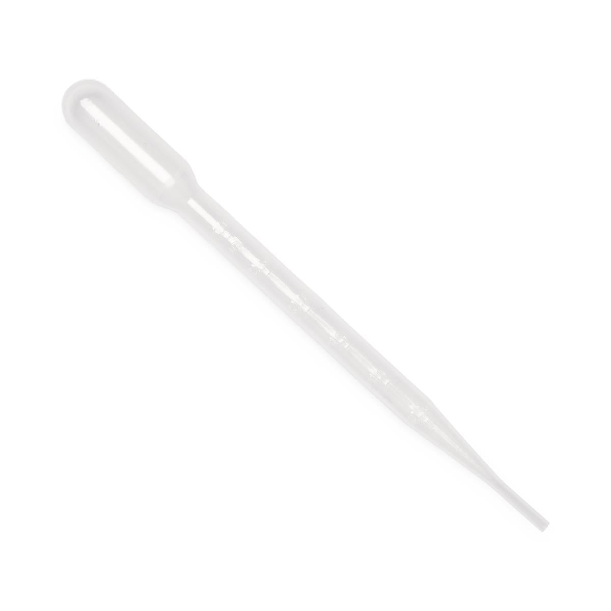 Transfer Pipette with Small Bulb 3.0mL - Graduated 1mL Increments - Box of 500