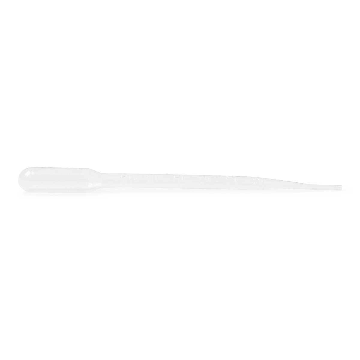 Transfer Pipette with Small Bulb 3.0mL - Graduated 1mL Increments - Box of 500