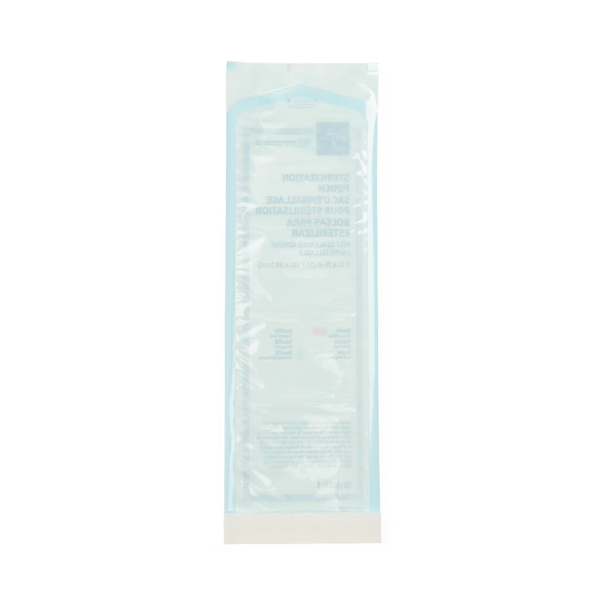 Steam and Gas Self-Seal Sterilization Pouch - Medical Grade Autoclave Bags with Color Change Indicator