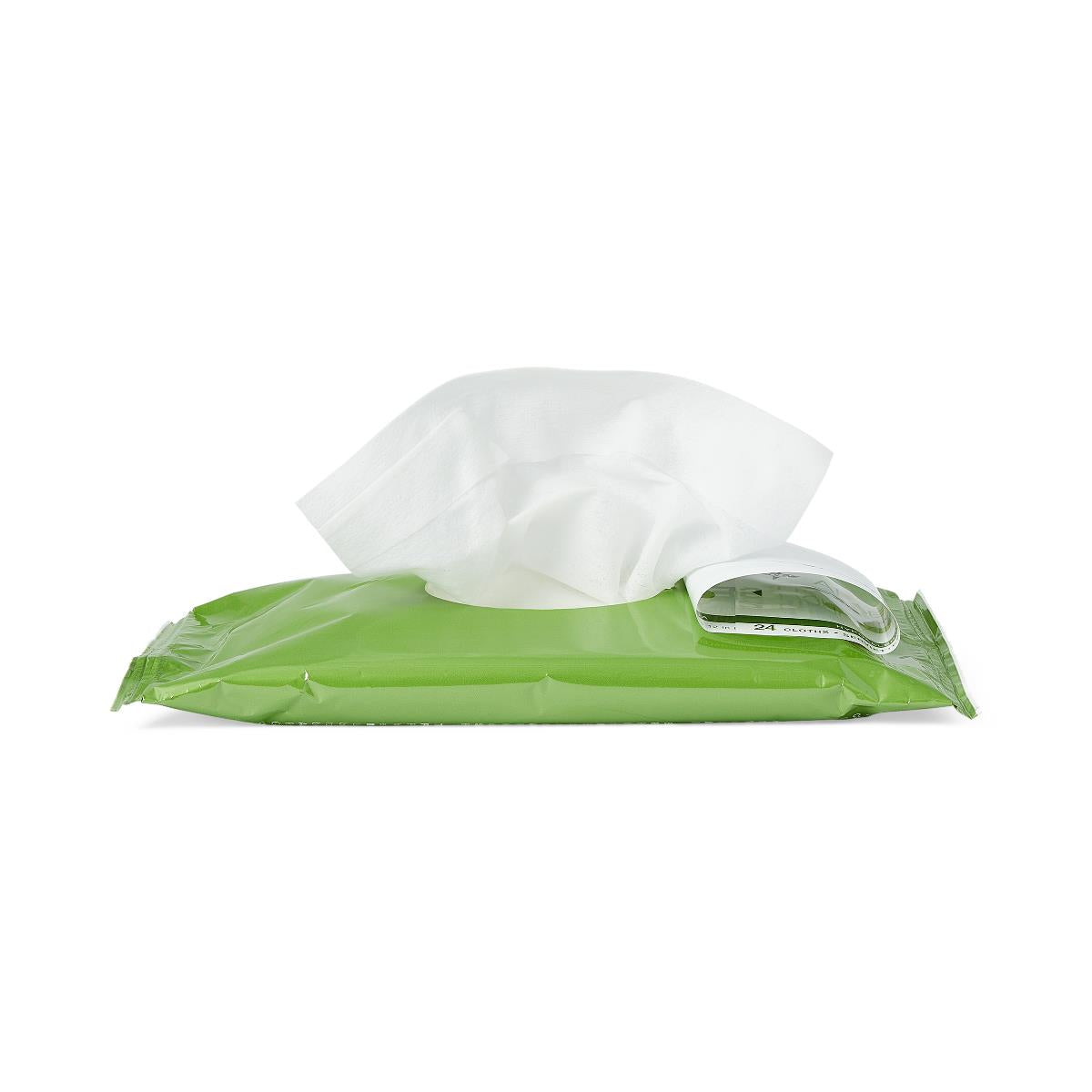 Aloe-Enriched Personal Cleansing Wipes - 8x12 Inch Disposable Cloths for Incontinence & Sensitive Skin Care