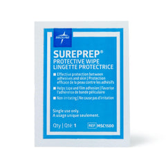 SurePrep No-Sting Skin Protectant Barrier Wipes - Alcohol-Based Protective Film for Wound Care & Incontinence