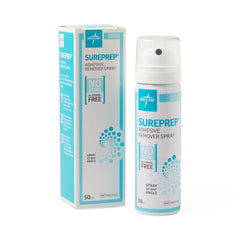 SurePrep No-Sting Adhesive Remover Spray - Medical Grade Skin-Safe Formula (50ml)