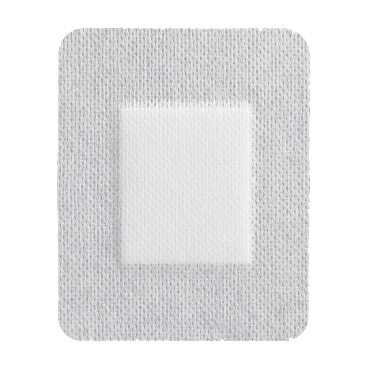 Bordered Island Wound Dressing - 4-Layer Composite Adhesive Bandage for Advanced Wound Care