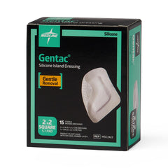 Gentac Silicone Adhesive Island Wound Dressing - Premium Gentle Care for Fragile Skin