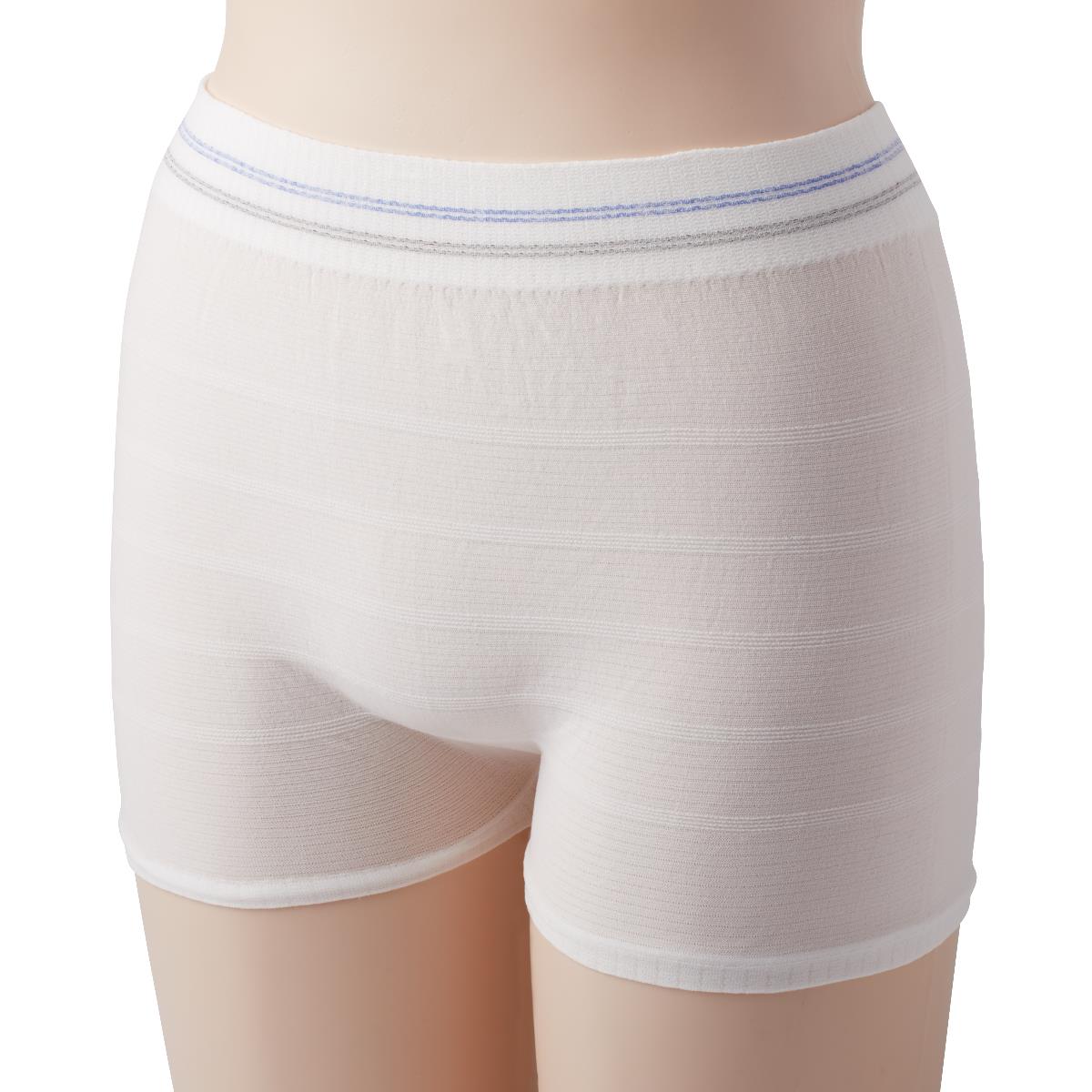 Premium Mesh Knit Incontinence Support Pants - Reusable, Seamless Design