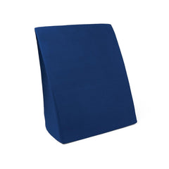 Medline Compression-Packed Bed Wedge - High-Density Foam, Navy, 8.5" Height - Case of 4