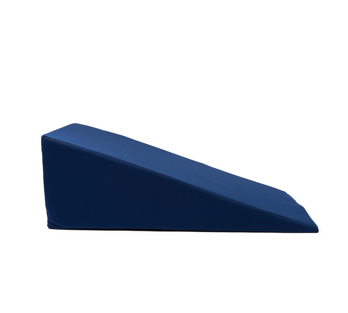 Medline Compression-Packed Bed Wedge - High-Density Foam, Navy, 8.5" Height - Case of 4